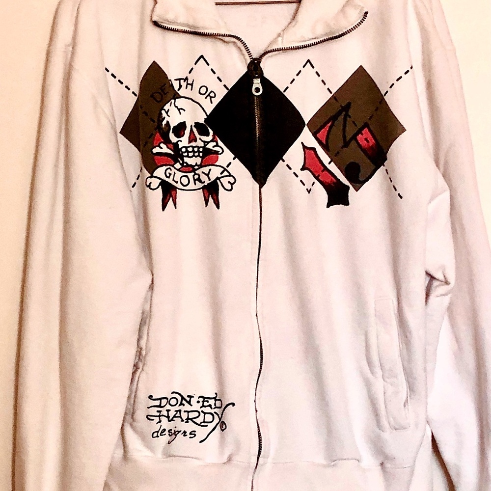 Don Ed Hardy/Christian Audigier Skulls Sweatshirt